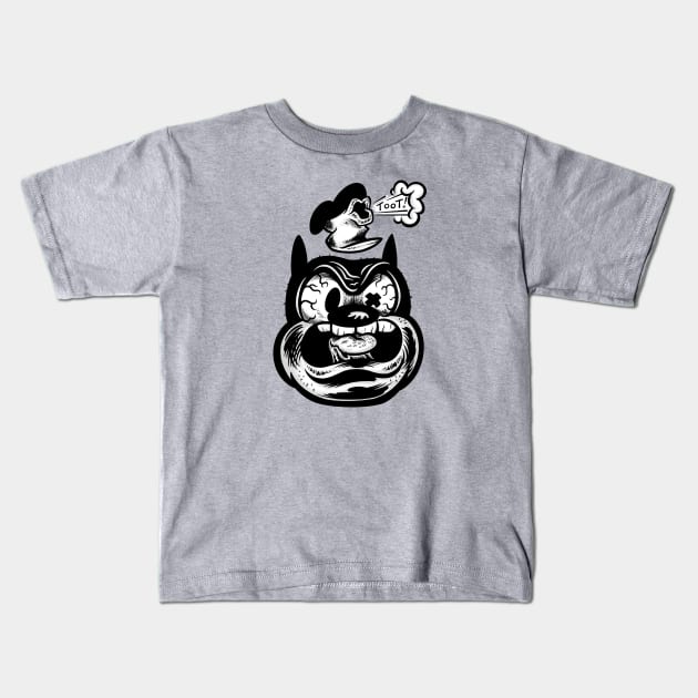 toot Pete Kids T-Shirt by GiMETZCO!